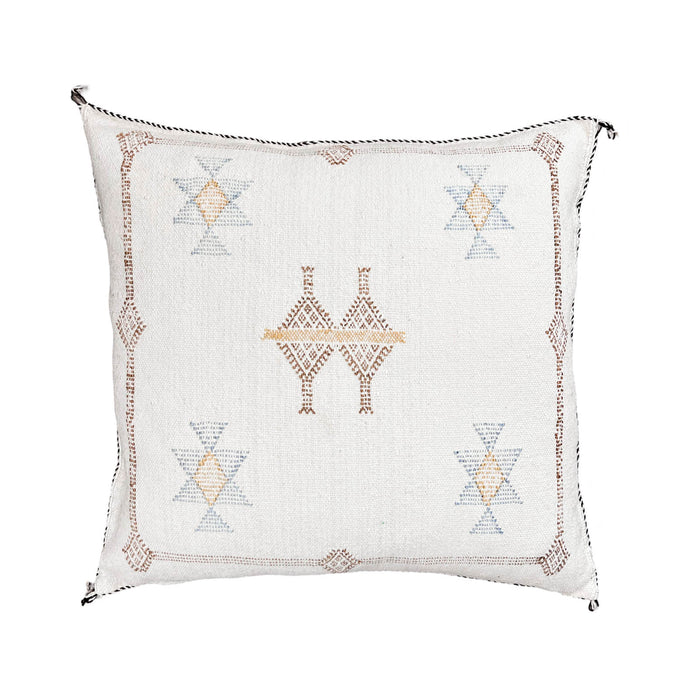 Daisy V Moroccan Cactus Silk Pillow