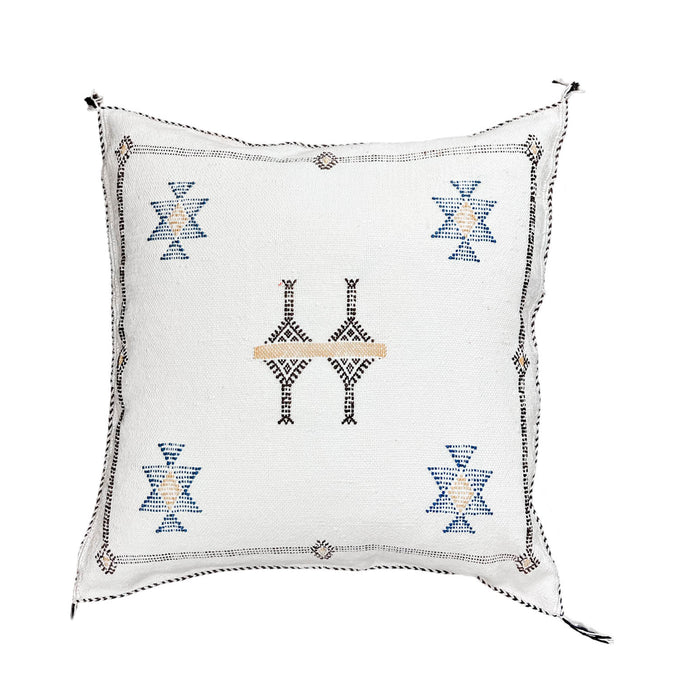 Daisy VI Moroccan Cactus Silk Pillow