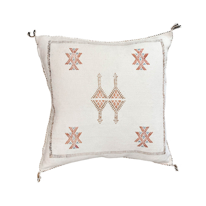 Daisy VIII Moroccan Cactus Silk Pillow