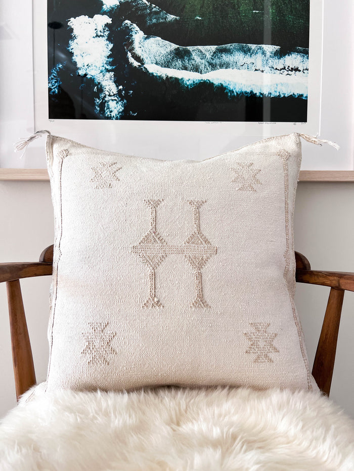 Daisy X Moroccan Cactus Silk Pillow