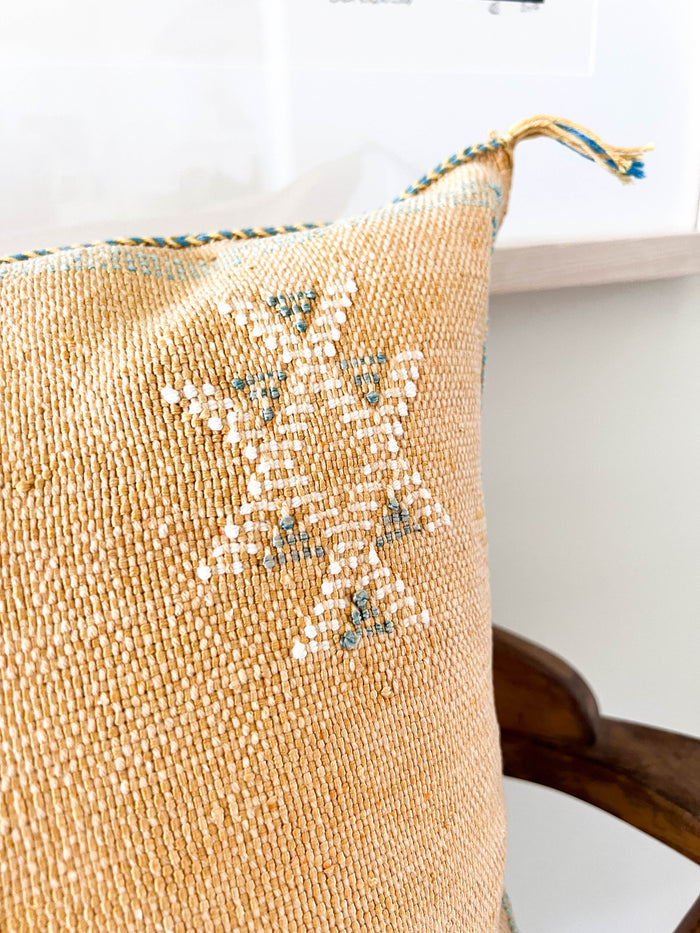 Dandelion XI Moroccan Sabra Cactus Silk Pillow