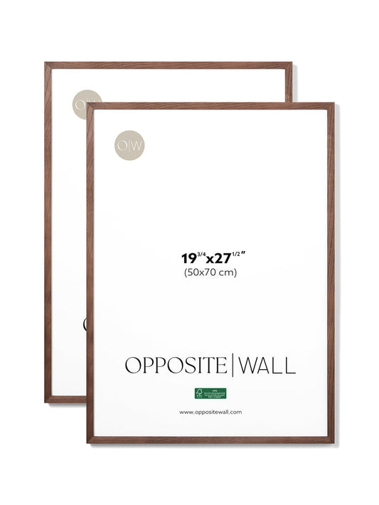 Dark Oak Frame (2 Pack), 19¾x27½ in | 50x70 cm