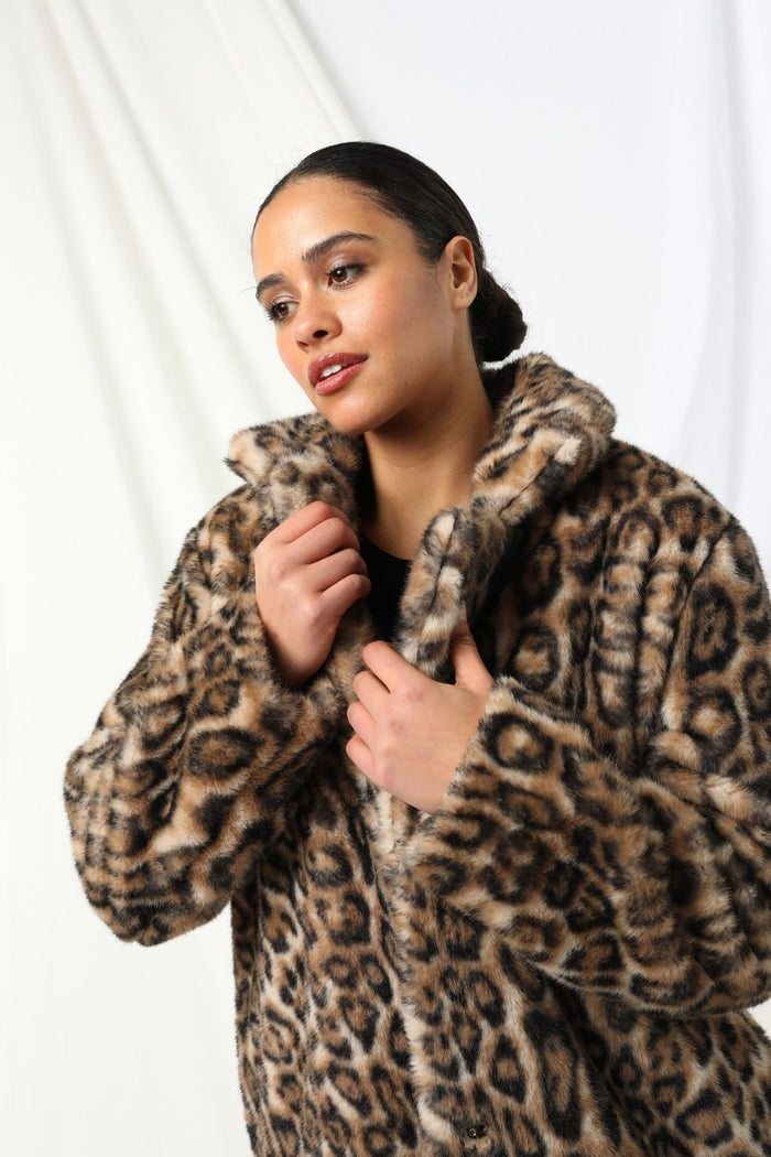 Womens Dee Coat Animal 605ka001