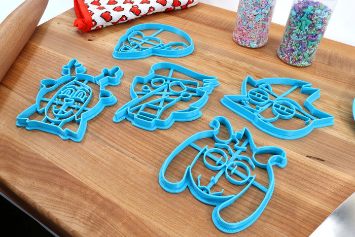 Deltarune Cookie Cutters Chapter 2 - Spamton, Ralsei, Noelle, Queen, Berdly  - Undertale /  Baking Gift