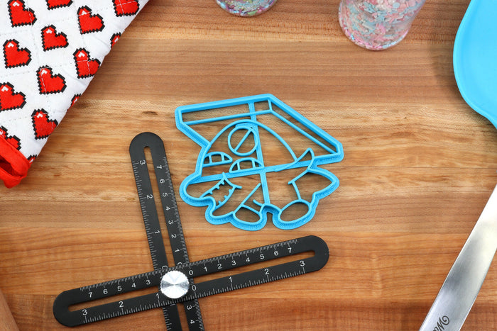 Deltarune Cookie Cutters Enemies - Tasque Manager, ViroVirokun, Rudinn, Popup, King Round  - Undertale /  Baking Gift