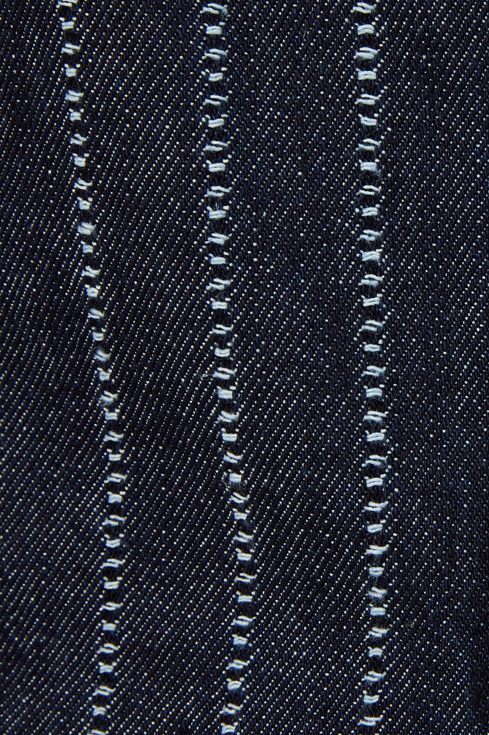 Denim Stripes Buttoned Sleeveless Vest_6