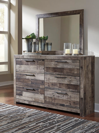 Derekson B200-36 Multi Gray Bedroom Mirror