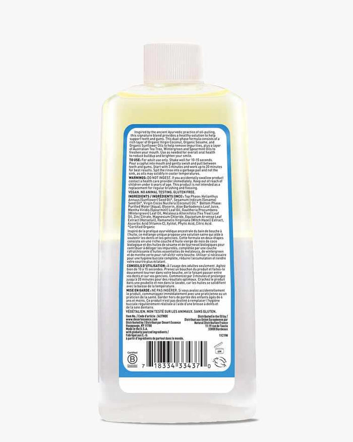 Desert Essence Coconut Oil Pulling Rinse - 8oz