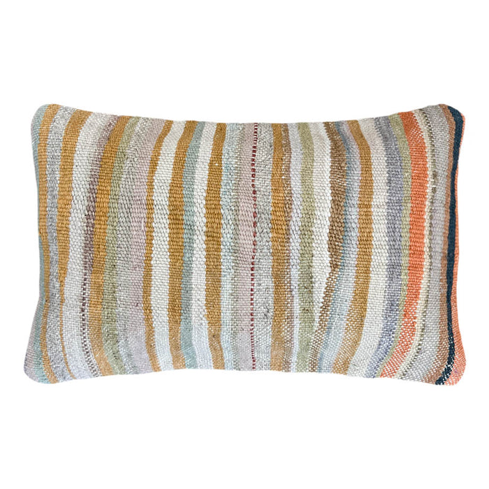 Dew Lumbar Kilim Pillow (12x20)