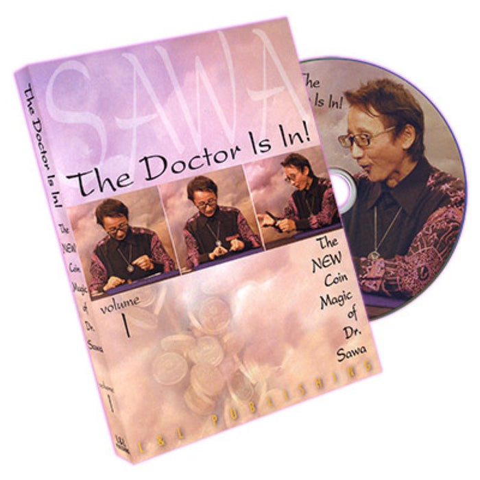 Doctor is In, The -  DVD - Volume 1 - The New Coin Magic of Dr. Sawa
