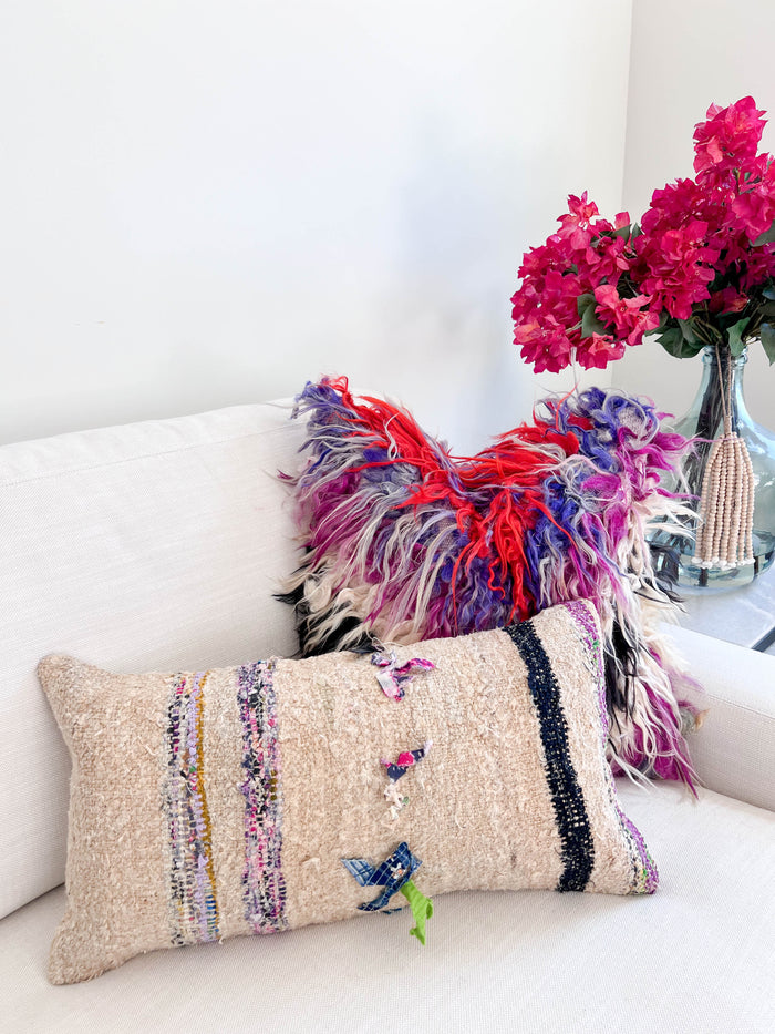 Dolly Kilim Pillow (12x24)