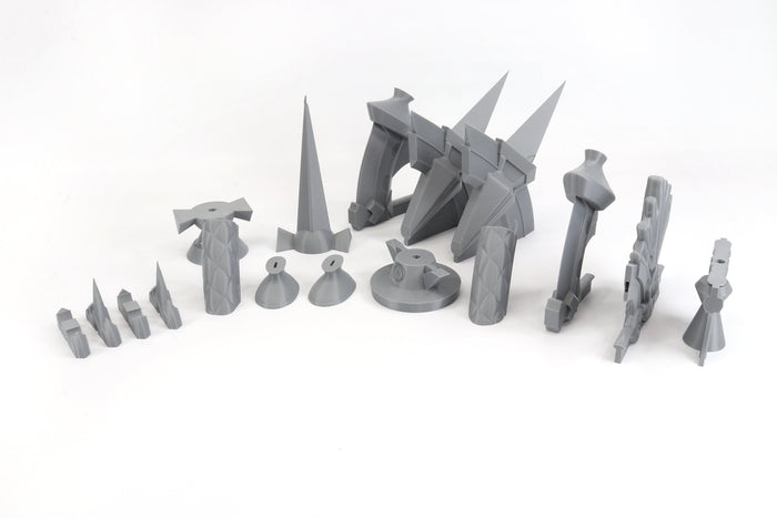 FFXIV Doman Steel War Quoits Dancer DIY Cosplay Prop Kit - DNC Cosplay