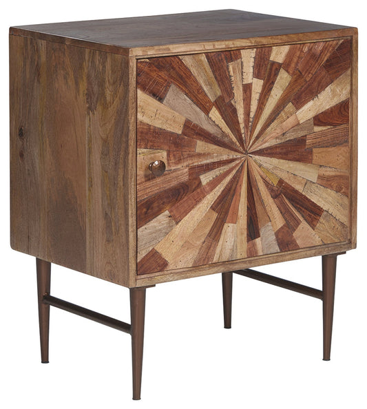 Dorvale A4000266 Two-tone Brown Accent Cabinet