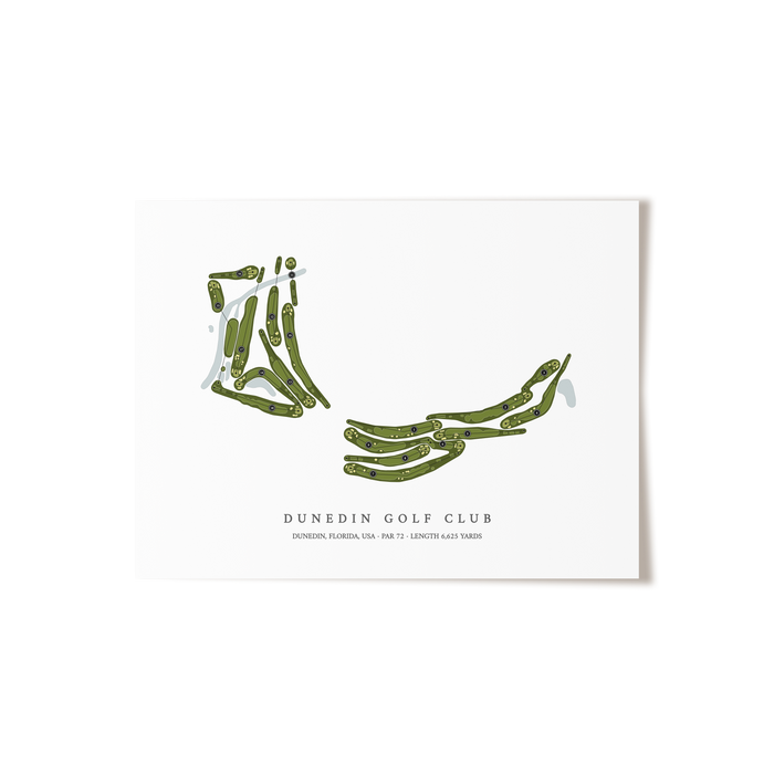 Dunedin Golf Club | Golf Course Print | Unframed