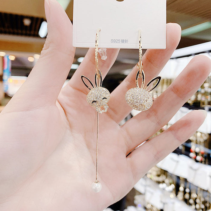 E1466 - Long Bunny Earrings