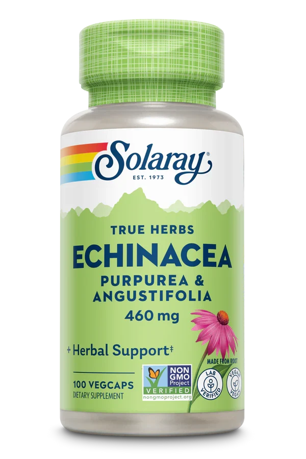 Echinacea Purpurea & Angustofolia Root 100 VegCap