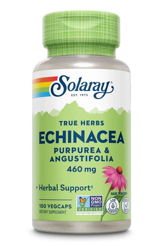 Echinacea Purpurea & Angustofolia Root 100 VegCap