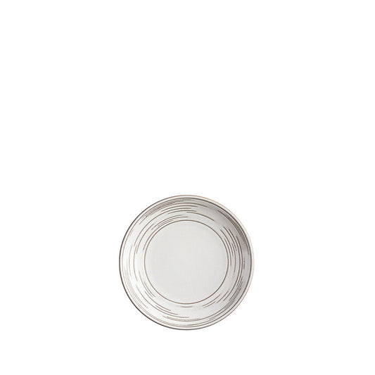 Heath Ceramics Echo Etched Bread and Butter Plate in Opaque White