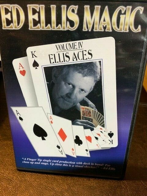 Ed Ellis Magic Volume IV:  Ellis Aces - Professional Magic DVD