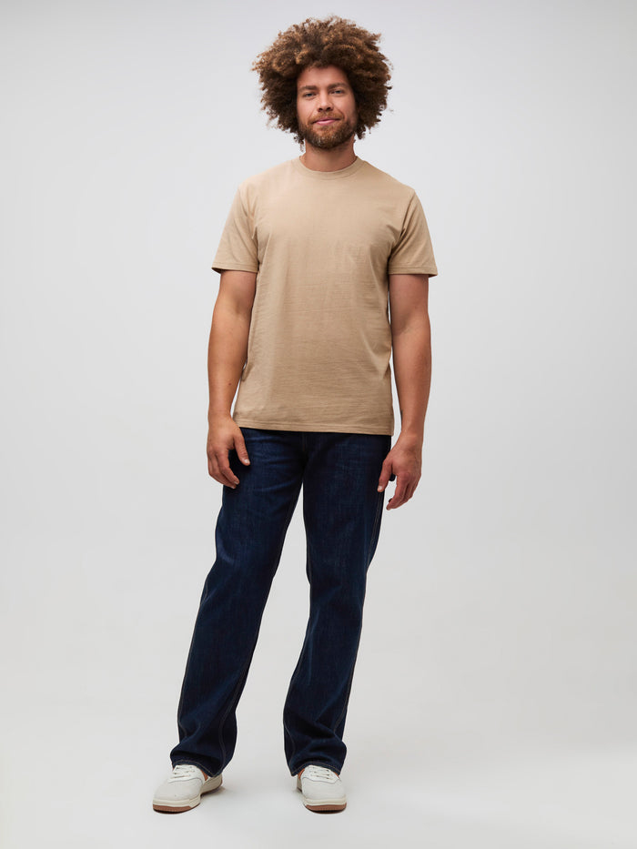 best heavyweight t-shirts for men # Tuff Tees | Sand Dune | Men's Heavyweight Tee at Fresh Clean Threads