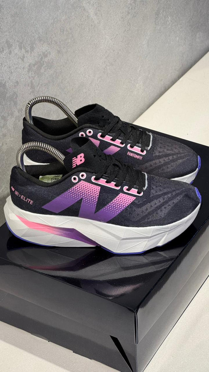 NEW BALANCE ELITE NEGRO MORADO