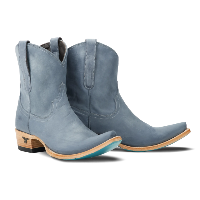 Emma Jane Bootie - Washed Denim