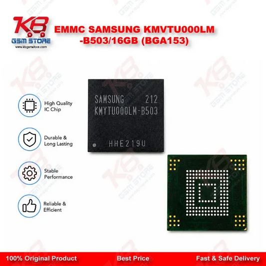 EMMC SAMSUNG KMVTU000LM-B50316GB (BGA153)
