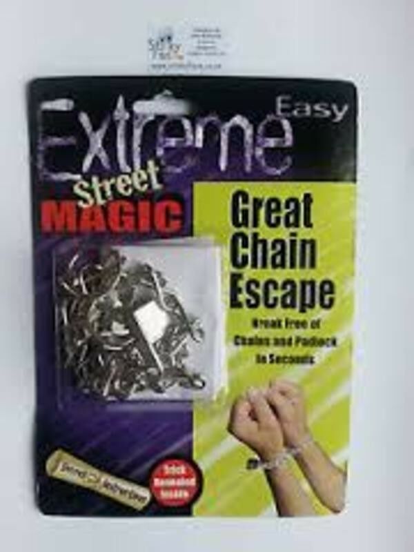 Extreme Street Magic:  Great Chain Escape - Break Free of Chains and Padlock!
