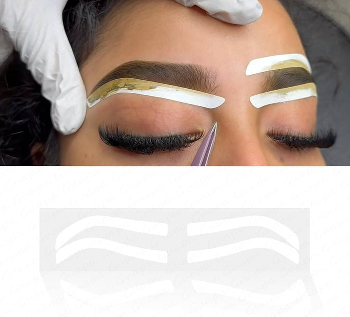 Eyebrow Sticker Guides | Henna/Hybrid tint/Airbrush