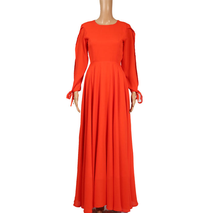 Fabrosanz: Orange Maxi Dress