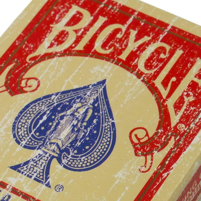 Faded Bicycle Card Decks - Available in Red or Blue Card Backs!