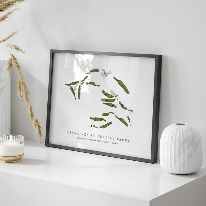 FarmLinks at Pursell Farms | Golf Course Map | On+Table