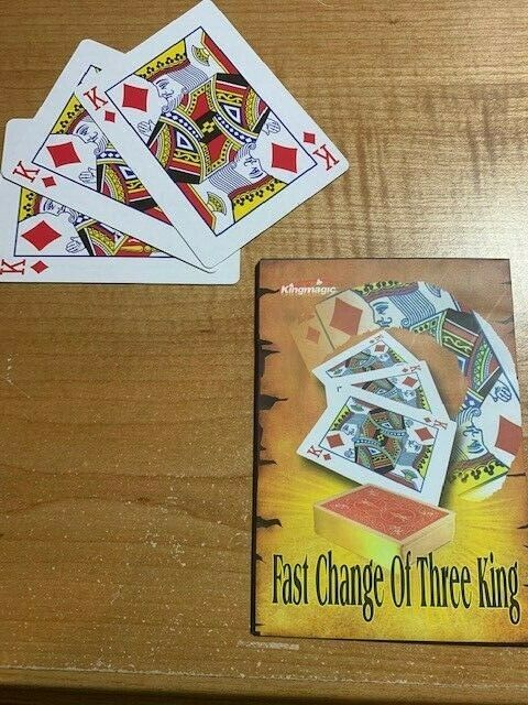 Fast Change Into Kings Card Packet Trick - Quickly Change Two Cards Into Kings!