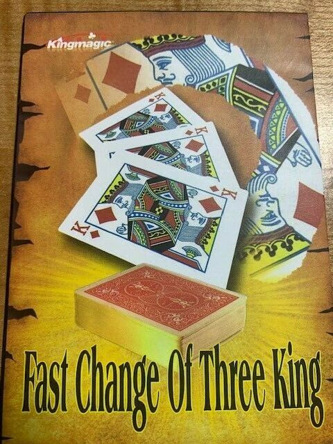 Fast Change Into Kings Card Packet Trick - Quickly Change Two Cards Into Kings!