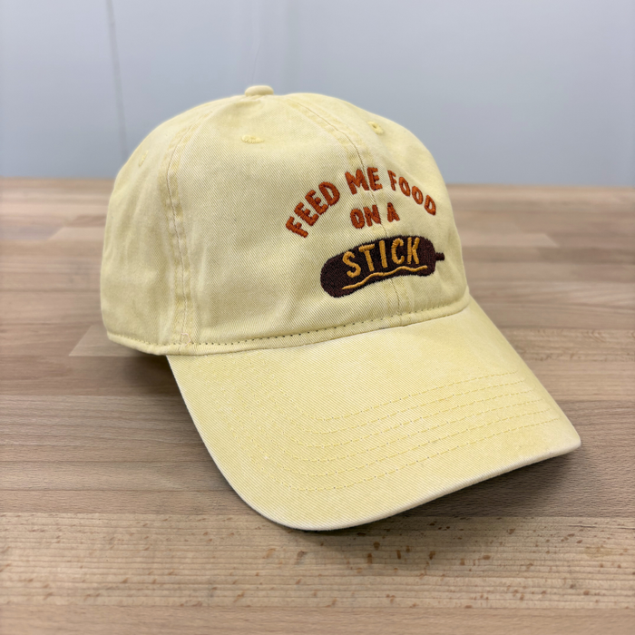 Feed Me Food on a Stick Dad Hat