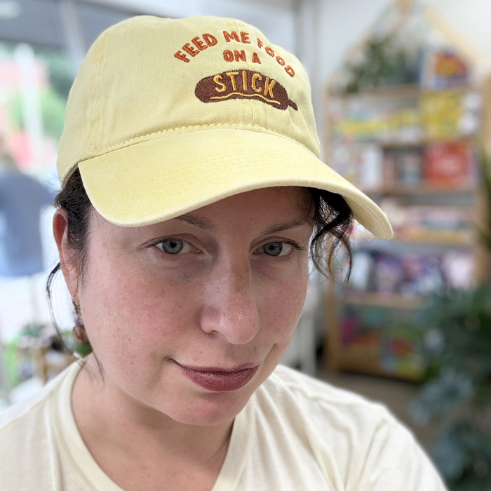 Feed Me Food on a Stick Dad Hat
