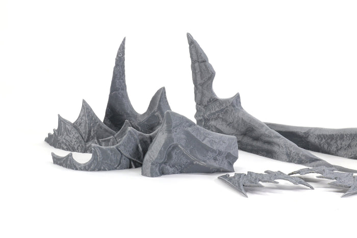 FFXIV Au'ra Female Horns 02 DIY Cosplay Prop Kit