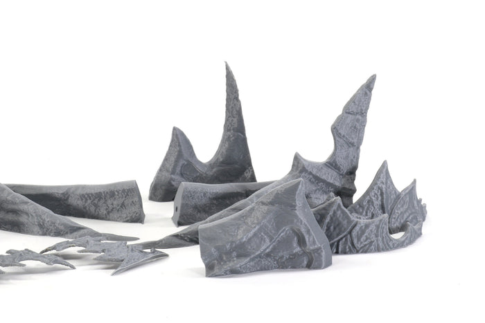 FFXIV Au'ra Female Horns 02 DIY Cosplay Prop Kit