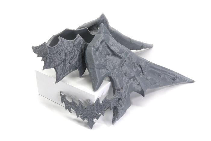 FFXIV Au'ra Female Horns 02 DIY Cosplay Prop Kit