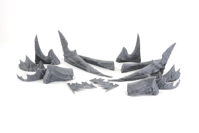 FFXIV Au'ra Female Horns 02 DIY Cosplay Prop Kit
