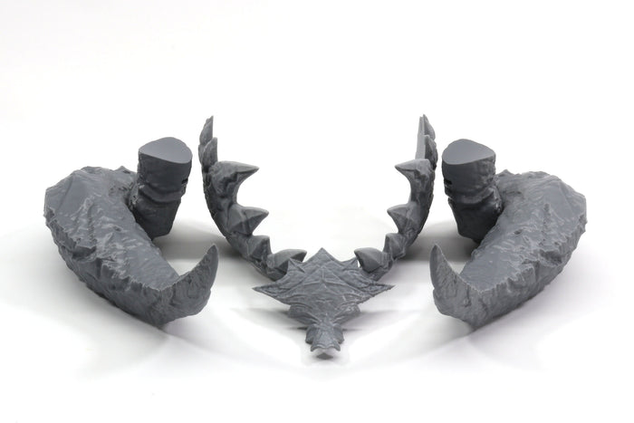 FFXIV Au'ra Female Horns 04 DIY Cosplay Prop Kit