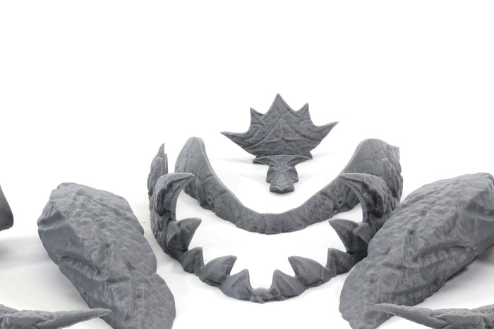 FFXIV Au'ra Female Horns 04 DIY Cosplay Prop Kit