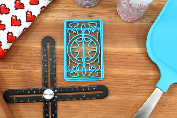 FFXIV Key Symbols Cookie Cutters -Astrologian Card Back, Haurchefant Shield, Aetheryte, Fantasia, Main Quest Icon FF14 Baking