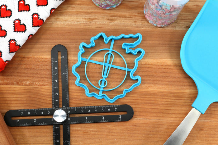 FFXIV Key Symbols Cookie Cutters -Astrologian Card Back, Haurchefant Shield, Aetheryte, Fantasia, Main Quest Icon FF14 Baking