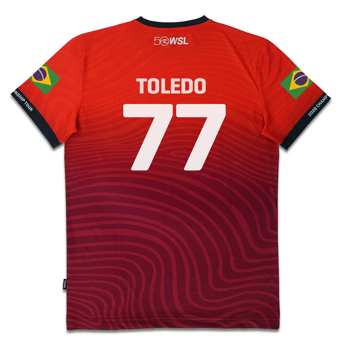 Filipe Toledo Official Fan Jersey - 2026 Championship Tour