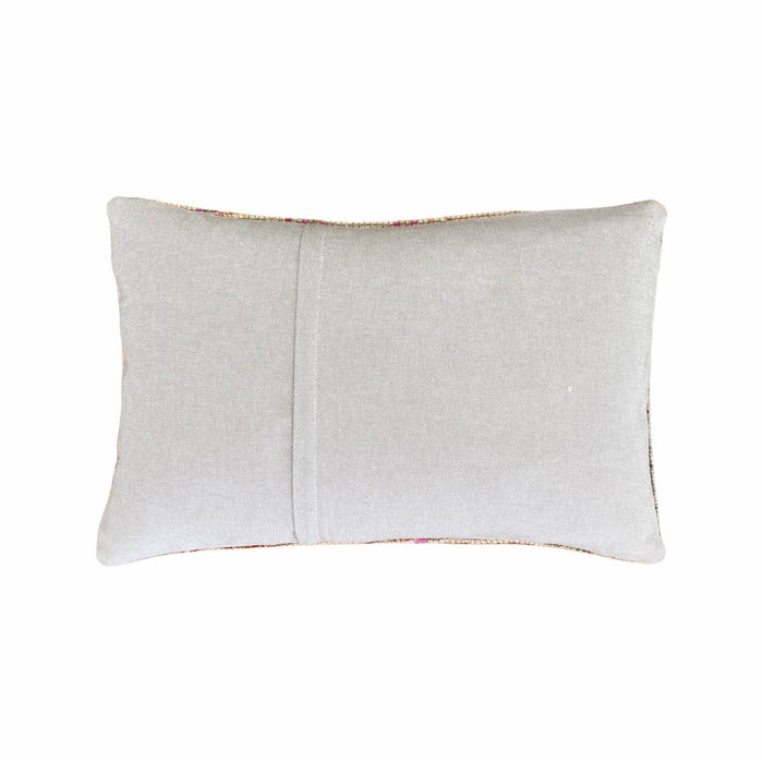 Fiona IV Handmade traditional Turkish oushak pillow cover made with vintage pastel rugs 16x24