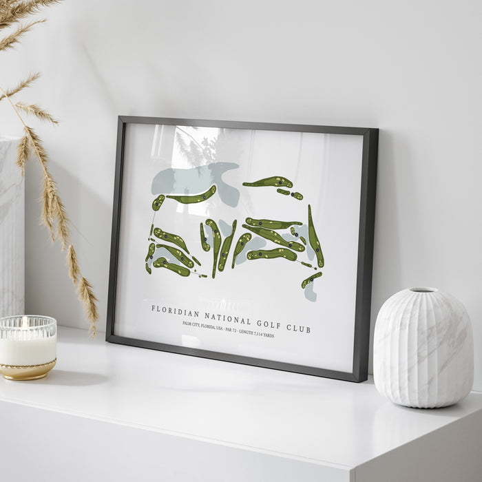 Floridian National Golf Club | Golf Course Map | On+Table