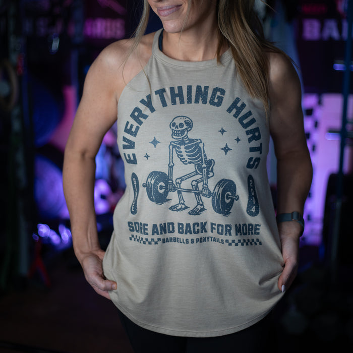 Flowy High Neck Tank