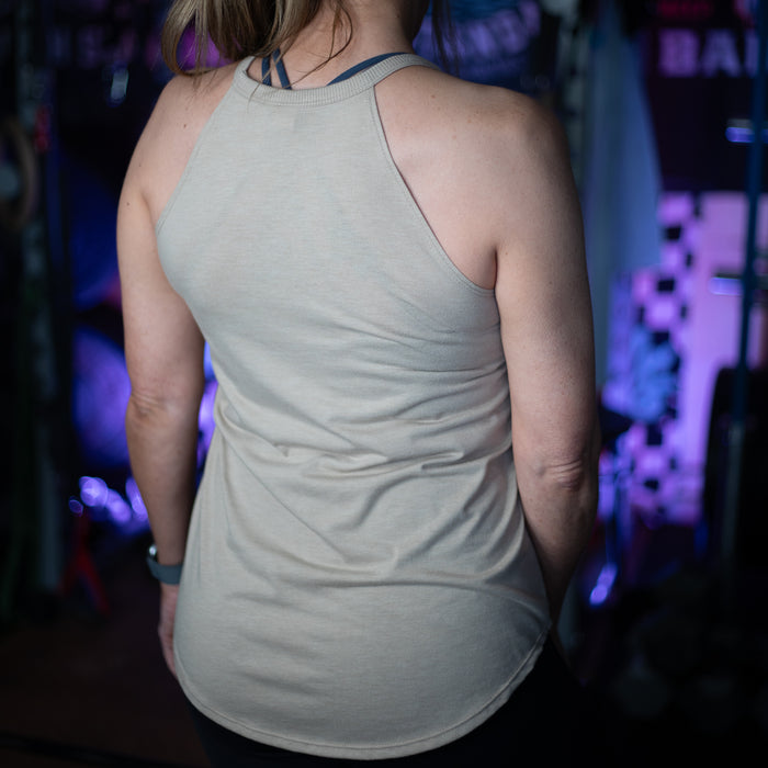 Flowy High Neck Tank