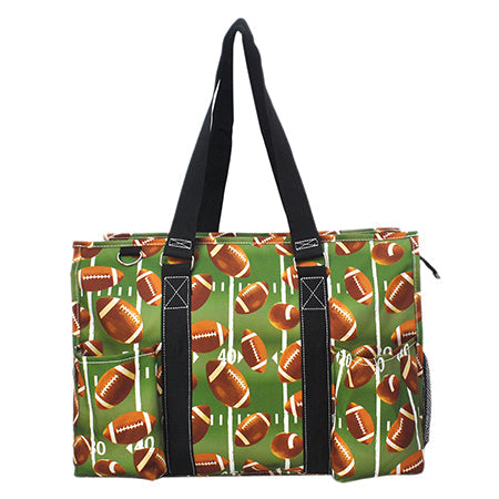 football tote bag, football organizer tote, NGIL football tote, football team mom bag, football coach tote, football gear bag, canvas football tote, football utility bag, football zippered tote, football caddy tote, football travel tote, football diaper bag, football game day bag, football practice tote, football mesh pocket tote, football field bag, monogram football tote, football fan bag, football grocery tote, football gift bag, football overnight tote